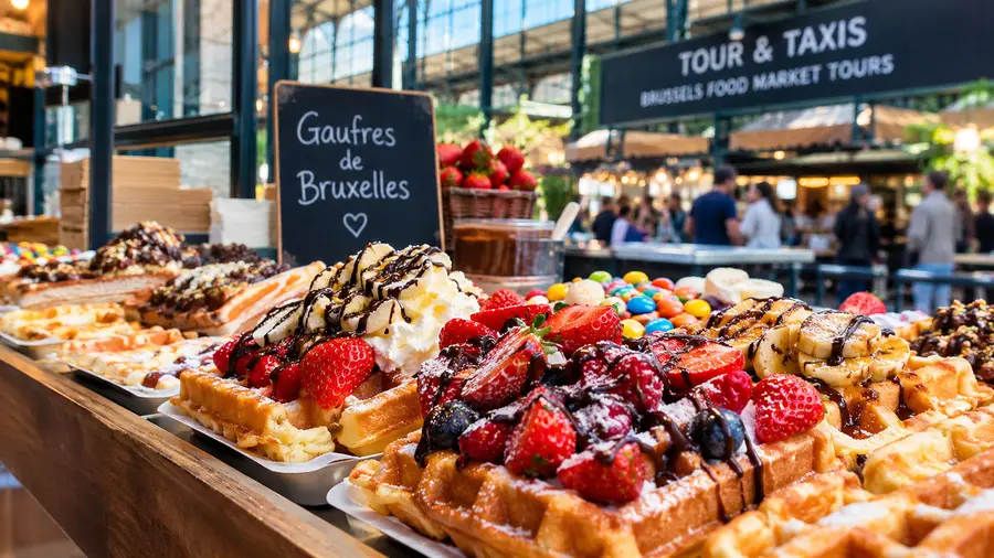 Brussels Food Market Tours: Tour & Taxis